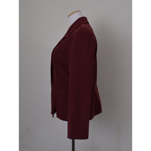 Vintage 90s Auburn Polyester/Spandex‎ Jacket size 12 - Picture 2 of 10